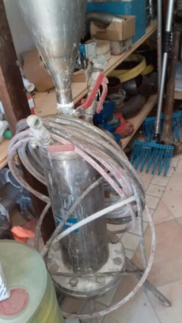 12#8421 Gruppo inox per microiniezioni