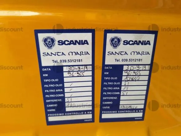6#9250 Gru su autocarro Marchetti MTK 1006