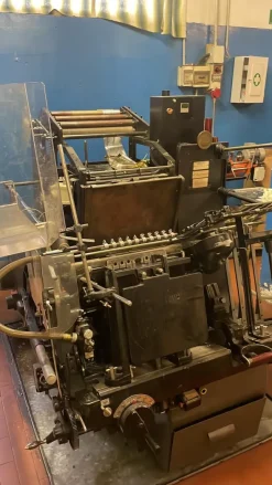 Heidelberg Stellone GTP 32x46 con stampa a caldo