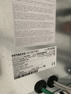HITACHI aria condizionata e pompa di calore