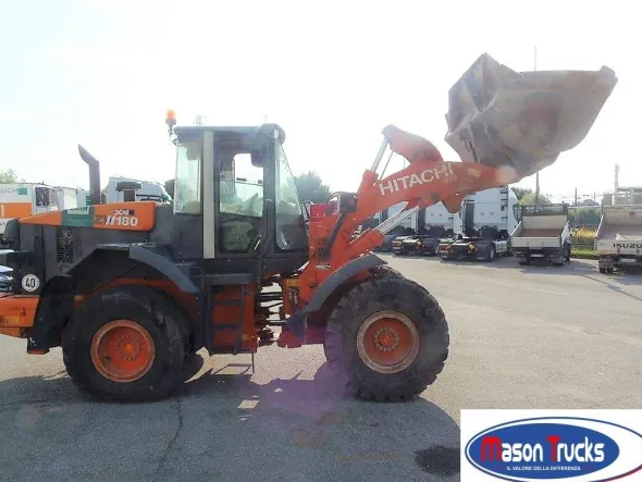 HITACHI ZW180, pala gommata, 2009