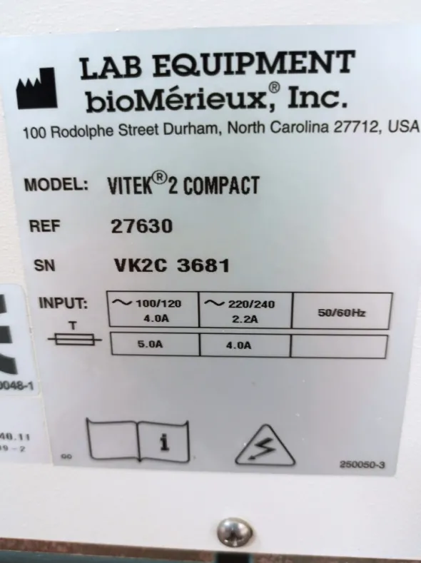 IDENTIFICAZIONE MICROBICA BIOME’RIEUX VITEK2 (COMP-22)