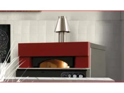 Il forno a gas monocamera per pizze croccanti come cotte a legna
