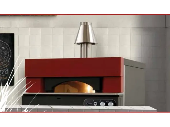 Il forno a gas monocamera per pizze croccanti come cotte a legna