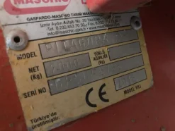1#8389 Imballatrice rotopressa usata Marca Feraboli
