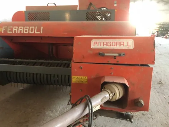 1#8389 Imballatrice rotopressa usata Marca Feraboli