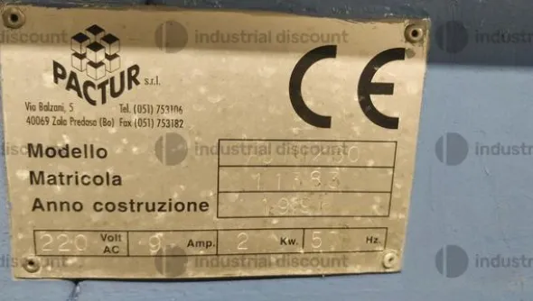 1#9088 Imbustatrice confezionatrice industriale Pactur Lady Pack