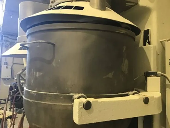 impastatrice industriale a vapore