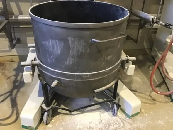 impastatrice industriale a vapore