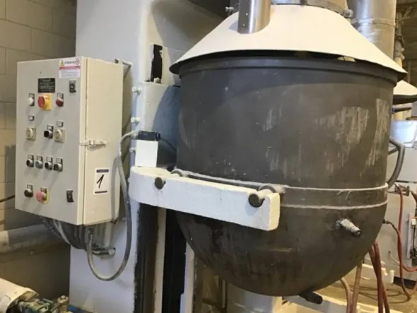 impastatrice industriale a vapore