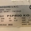 Impastatrice planetaria Pasquini 5kg