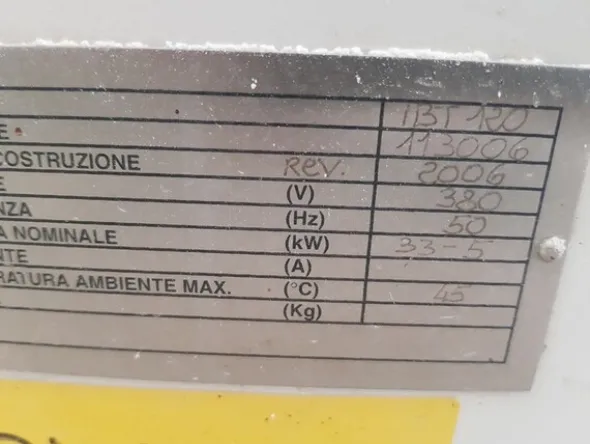 22#5522 Impastatrice Sottoriva
