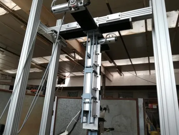 1#4658 Impianto a ponte motorizzato per saldatura laser