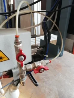 1#4658 Impianto a ponte motorizzato per saldatura laser