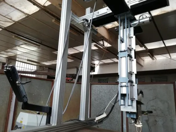 1#4658 Impianto a ponte motorizzato per saldatura laser