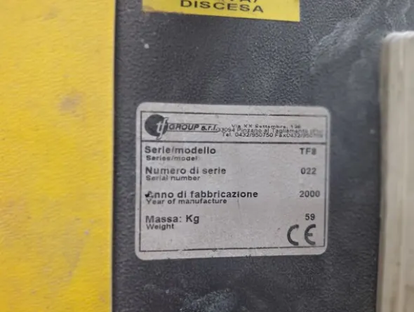 12#8759 Impianto aspirazione carteggiatura carrozzeria