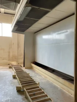 Impianto cfompleto lucidature legno