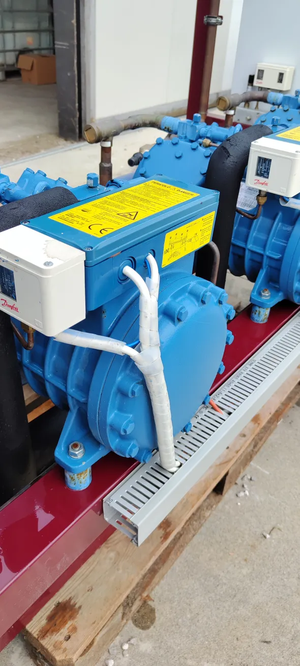 Impianto compressori Frascold