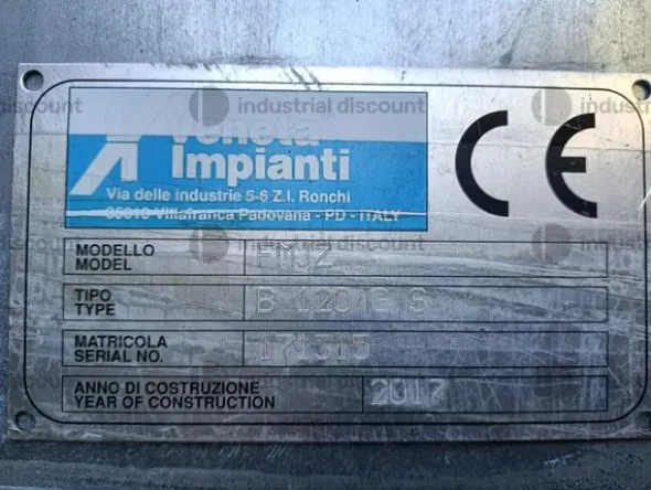 2#8793 Impianto di aspirazione
