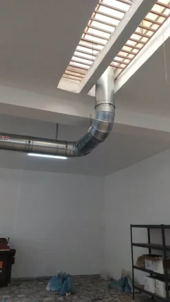 Impianto di aspirazione a carboni attivi