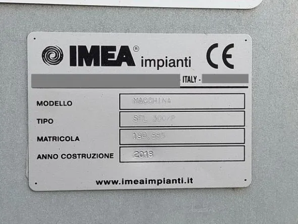 41#8616 Impianto di aspirazione Imea