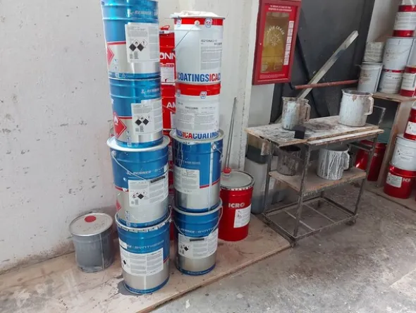 5#8426 Impianto di aspirazione per verniciatura