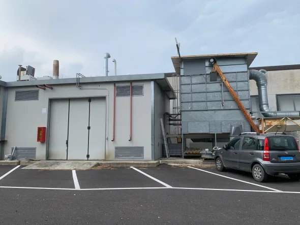 Impianto di cogenerazione a cippato di legno
