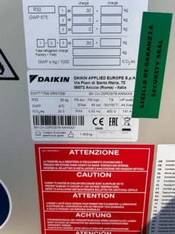 1#8490 Impianto di condizionamento Daikin