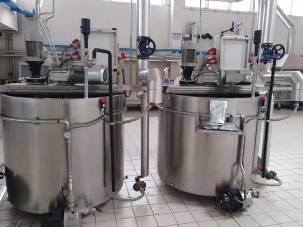 1#4897 Impianto di cottura e pastorizzazione frutta e verdura