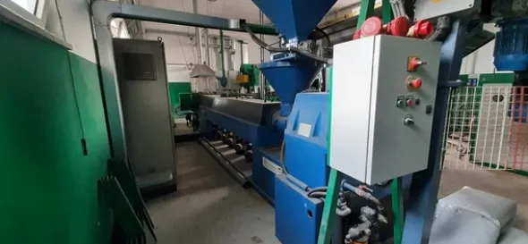 1#5840 Impianto di rigenerazione materiale plastico riciclato