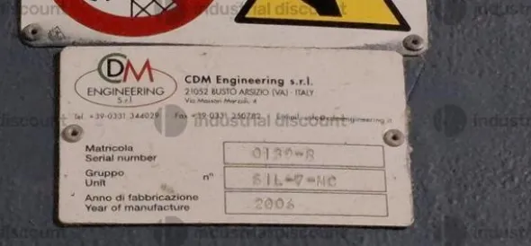 1#5840 Impianto di rigenerazione materiale plastico riciclato
