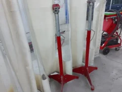 31#7842 Impianto di sollevamento Globaljig e Carrello per dima Mercedes Car Bench