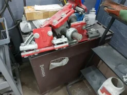 31#7842 Impianto di sollevamento Globaljig e Carrello per dima Mercedes Car Bench