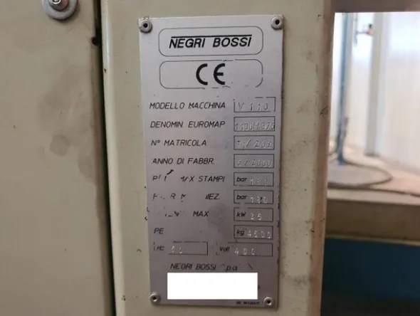 5#7014 Impianto di stampaggio