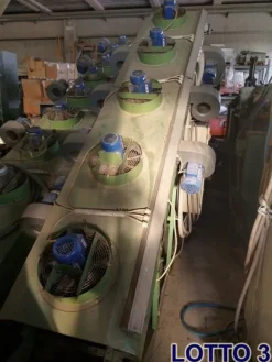 3#5533 Impianto di stampaggio abbozzi in plastica Presma OMR MF