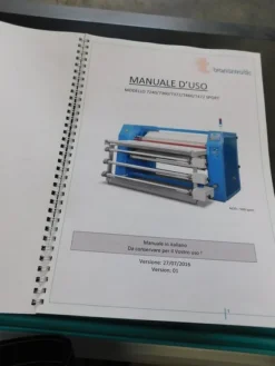 1#4787 Impianto di stampa tessuti e Calandra ad Olio