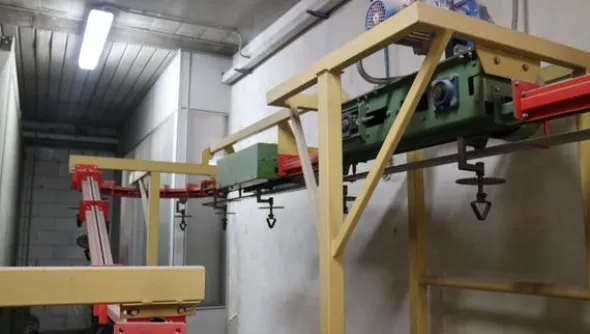 8#4303 Impianto di verniciatura a polveri