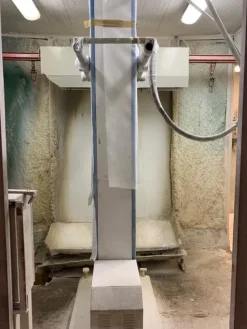 Impianto di verniciatura legno ad acqua