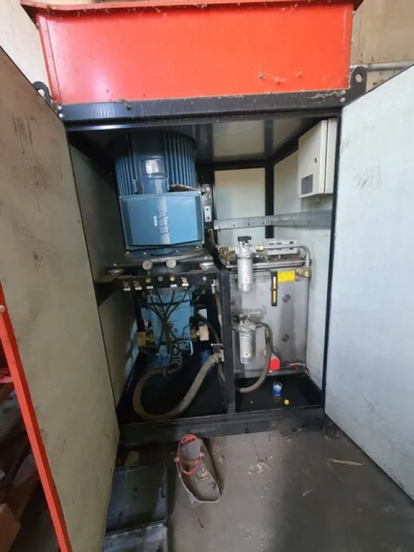 1#6291 Impianto granulazione pneumatici Eldan Recycling