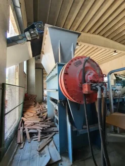 1#6291 Impianto granulazione pneumatici Eldan Recycling