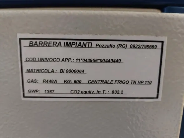 1#7950 Impianto lavorazione delle carni