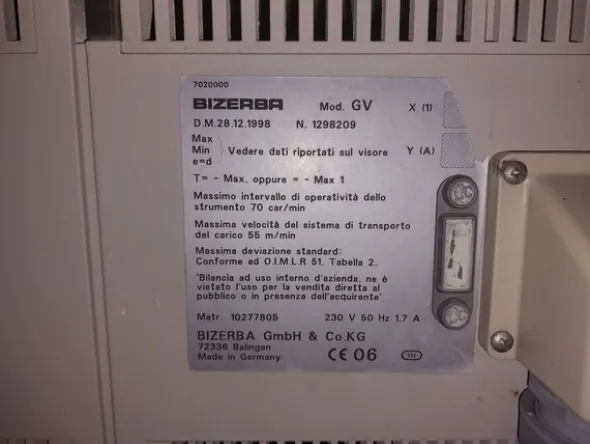 1#7950 Impianto lavorazione delle carni