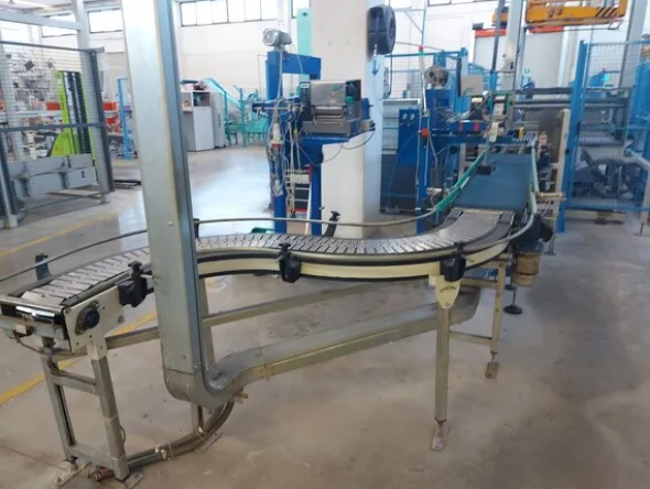 1#8585 Impianto pallettizzatore