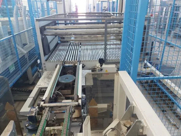 1#8585 Impianto pallettizzatore