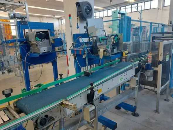 1#8585 Impianto pallettizzatore
