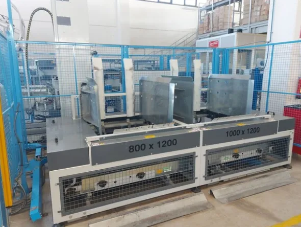 1#8585 Impianto pallettizzatore