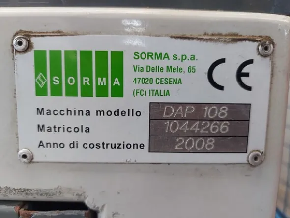 1#8585 Impianto pallettizzatore