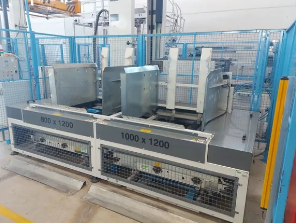 1#8585 Impianto pallettizzatore