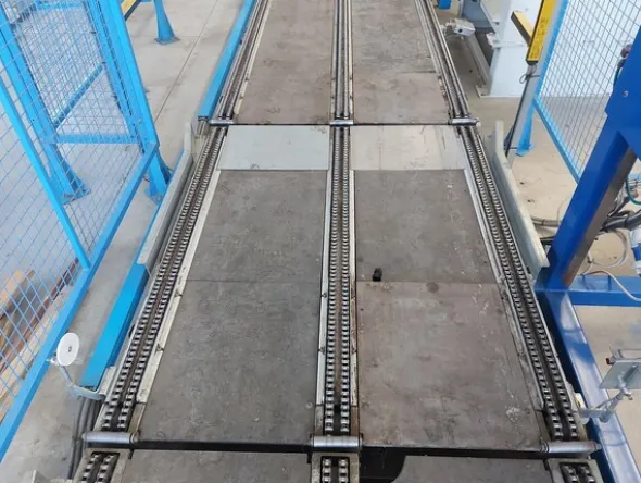 1#8585 Impianto pallettizzatore