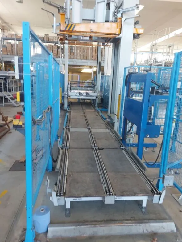 1#8585 Impianto pallettizzatore